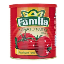 کنسرو گوجه فرنگی فامیلا مقدار 800 گرم - خرید در منزل
