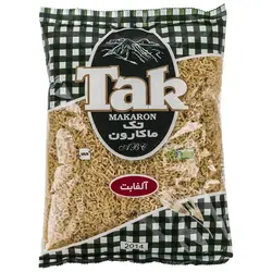 ماکارونی آلفابت تک ماکارون مقدار 500 گرمی - خرید در منزل