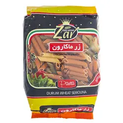 ماکارونی پنه ریگاته مخلوط سبزیجات زر ماکارون مقدار 500 گرم - خرید در منزل