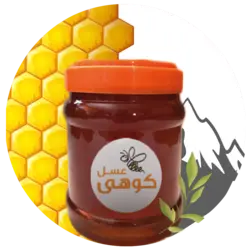 عسل کوهی ارگانیک-نیم کیلویی