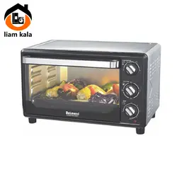 توستر 30 لیتر مشکی و سفید دلمونتی مدل DL-770                       /