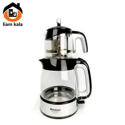 چای ساز دلمونتی ایستاده مشکی مدل DL400