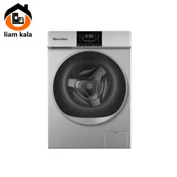 ماشین لباسشویی 9 کیلویی هیمالیا مدل تسلا استیل