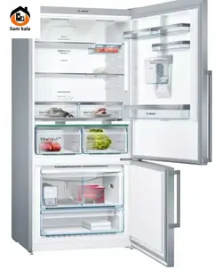 یخچال فریزر بوش بالا پایین KGD86AI304 ظرفیت 30 فوت