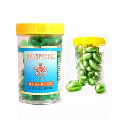 ژل کپسولی نرم و تقویت کننده موی سر Otiei Kenspeckle و KINGBANG با عصاره روغن آلوئه ورا و ویتامین E