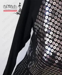 تونیک مجلسی پولک