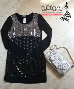 تونیک مجلسی پولک