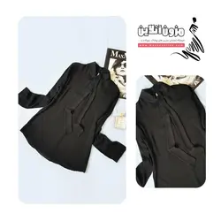 شومیز مشکی حریر