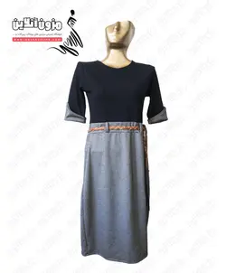 پیراهن اسپرت با کمربند