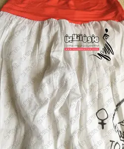 شلوار گشاد ساحلی نخی ترک