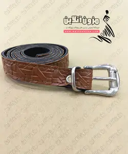 کمربند زنانه عسلی