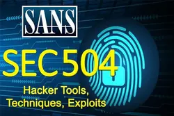Hacker Tools) SANS SEC 504)