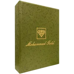 جعبه هدیه مقوایی تکی یشمی