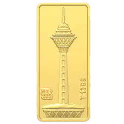 شمش طلای 24 عیار برج میلاد 0.700 گرم