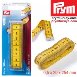 متر خیاطی پریم آلمان 2.5 متری مدل PROFI کد 282675