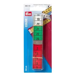 متر خیاطی پریم آلمان طرح Color  کد 282121
