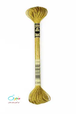 نخ دمسه زری متالیک کد E3852