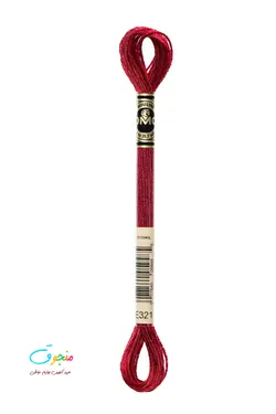 نخ دمسه زری متالیک کد E321