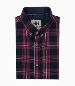 پیراهن آستین بلند مردانه مدل چهارخونه کد 1015