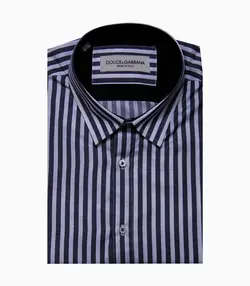 پیراهن آستین بلند مردانه مدل راه راه کد 1013