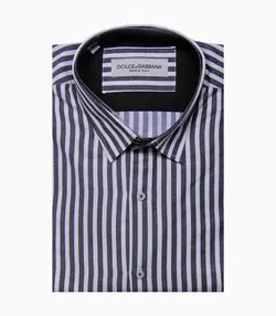 پیراهن آستین بلند مردانه مدل راه راه کد 1013