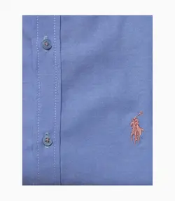 پیراهن آستین بلند مردانه مدل یقه دیپلمات کد 1014