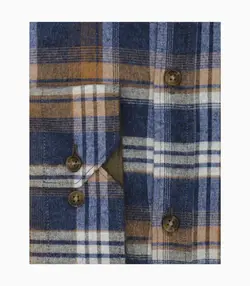 پیراهن پشمی چهارخانه مردانه کد 543