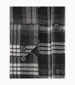 پیراهن پشمی چهارخانه مردانه کد 543