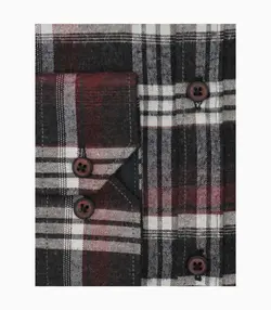 پیراهن پشمی چهارخانه مردانه کد 543