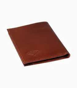 کیف پول چرم مردانه طرح tat کد 301