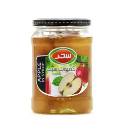 کمپوت سیب شیشه سحر 580گرم