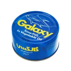 کنسرو ماهی تون در روغن گیاهی گالکسی 180 گرم