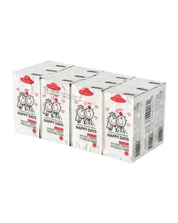 دستمال جیبی  10 برگی گلریز Happy Days بسته 12 عددی