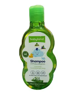 شامپو سر و بدن کودک آلوئه ورا 200 میلی لیتری بیبی لند