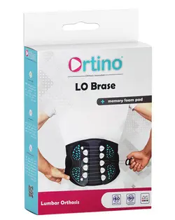 کمربند طبی پیشرفته اورتینو مدل LO Brase سایز XXL