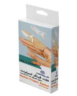 ملت فینگر اسپلینت سایز 5 کد 30500 طب و صنعت