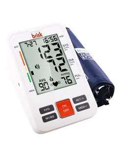 فشارسنج دیجیتالی سخنگو آداپتور دار بریسک مدل PG800B22