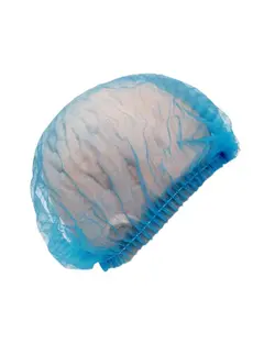 کلاه آکاردئونی آبی یکبار مصرف TDS