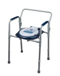 توالت تاشو آلومینیومی دلتا مدل لگن دار سروپیکر توس