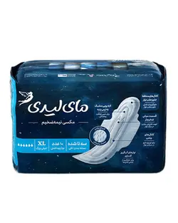 نوار بهداشتی مای لیدی مکسی نیمه ضخیم شب بسته  10 تایی سایز XL
