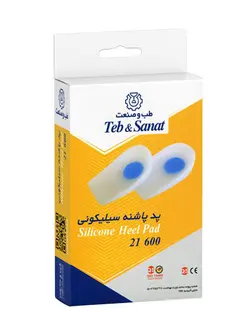 پد پاشنه سیلیکونی سایز L کد 21600 طب و صنعت