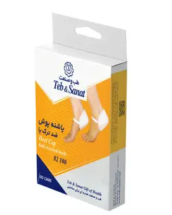 پاشنه پوش ضد ترک پا سایز S کد 82100 شرکت طب و صنعت
