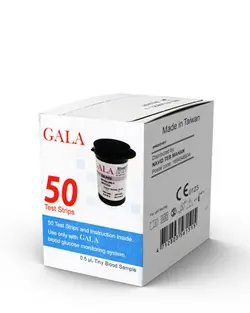 نوار تست قند GALA بسته 50 عددی