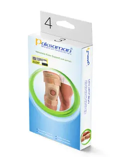 زانوبند نئوپرنی چهار فنره XL کد 085 شرکت پاک سمن