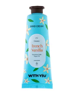 کرم مرطوب کننده دست ویت یو حاوی عصاره وانیل و روغن آرگان حجم 50 میل