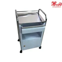 کمد کنار تخت بیمار ( لاکر ) تمام استیل - فروشگاه اینترنتی پنبه رو