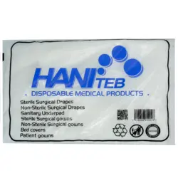 حوله یکبار مصرف هانی طب سایز 80×120 سانتی متر گرماژ 80