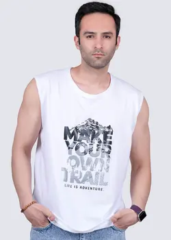 تیشرت آستین حلقه ای مردانه