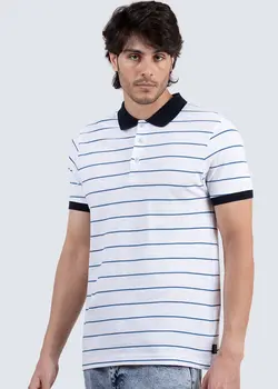 پولوشرت آستین کوتاه راه راه