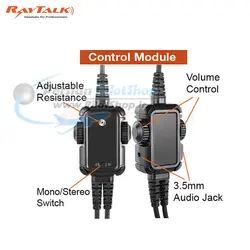 هدست هواپیما -  RayTalk PH100-A - Aircraft Headset